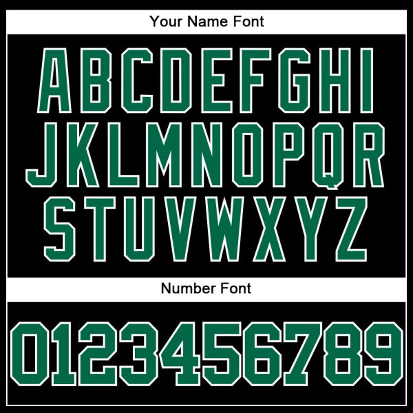 Custom Black Kelly Green-White Mesh Authentic Throwback Baseball Jersey - Image 5