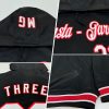 Custom Stitched Purple White-Orange Sports Pullover Sweatshirt Hoodie - Image 2
