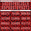 Custom Red Black-White Snake Skin Sublimation Soccer Uniform Jersey - Image 5