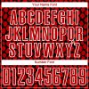 Custom Red Black-White Snake Skin Sublimation Soccer Uniform Jersey - Image 6