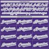 Custom Purple Gray-White Authentic Two Tone Baseball Jersey - Image 4